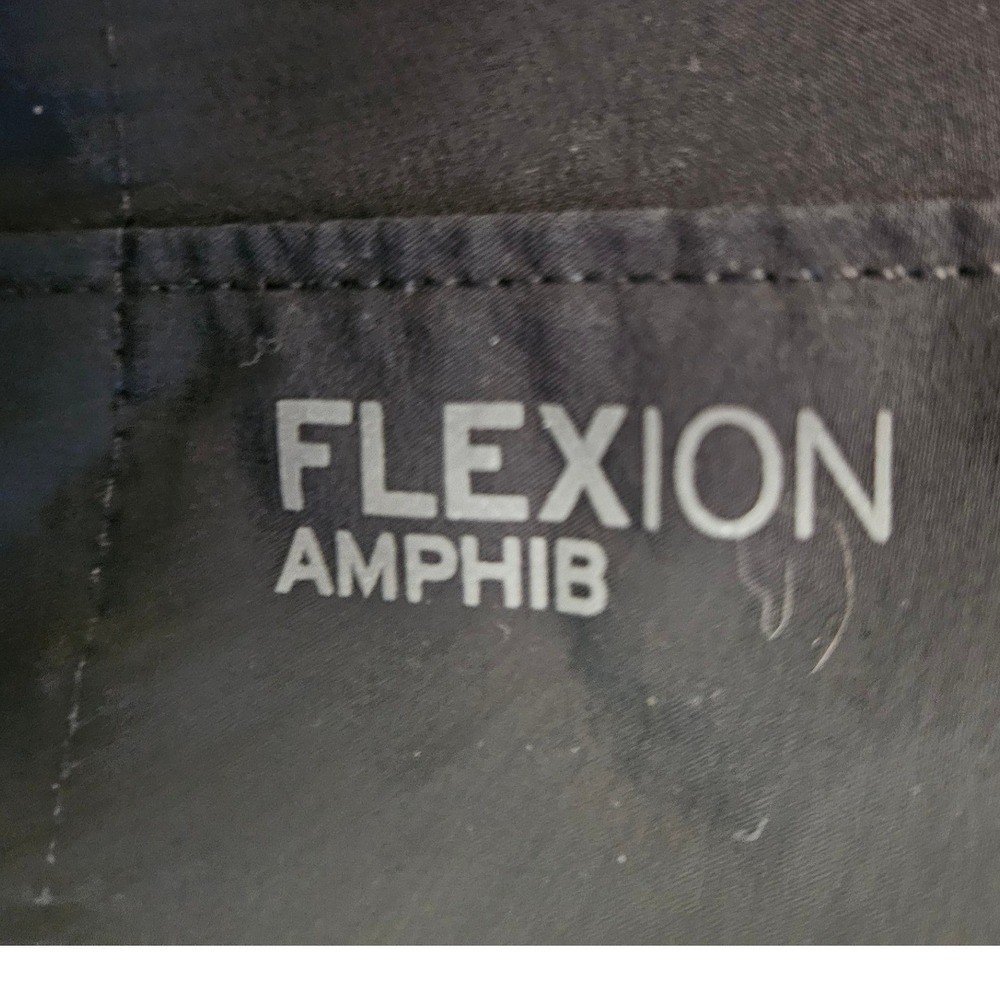 Eddie Bauer Mens Flexion Amphib Shorts Black 2XL Elastic & Drawstring Pockets - Picture 7 of 7